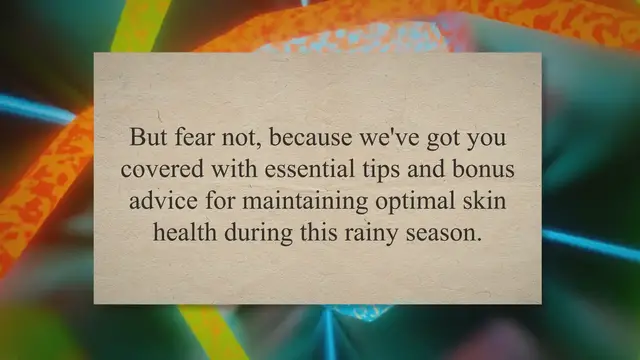 'Video thumbnail for Rain or Shine: Mastering Monsoon Skin Care for a Glowing Complexion!'