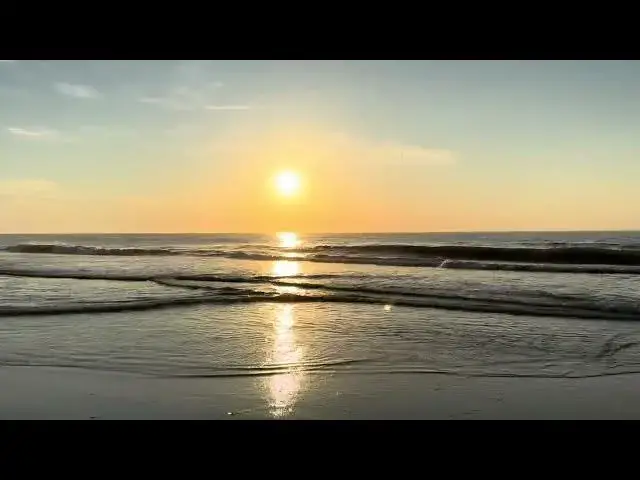 Video thumbnail for A Recent Sunrise in Bay Head