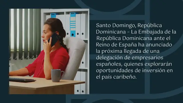 Video thumbnail for Empresarios españoles buscan invertir en el RD: