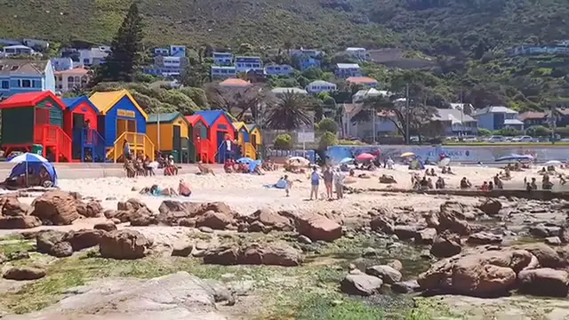 'Video thumbnail for colored beach houses'