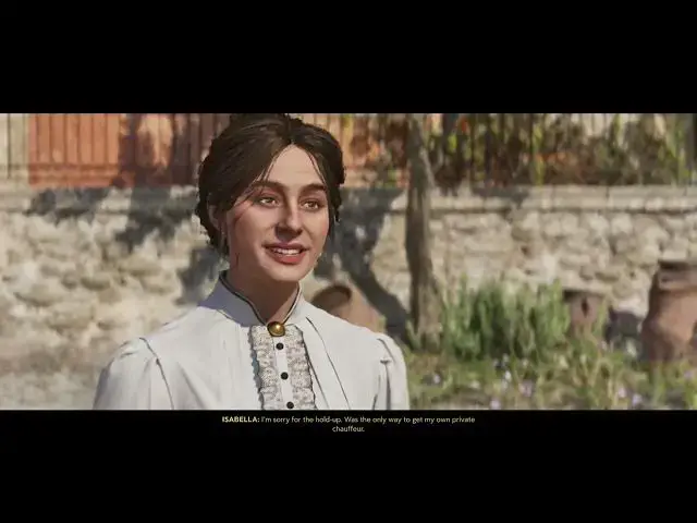 'Video thumbnail for Mafia: The Old Country - Chapter 10: Don Torrini Asks Enzo To Drive Isabella | Tino Stare Cutscene'