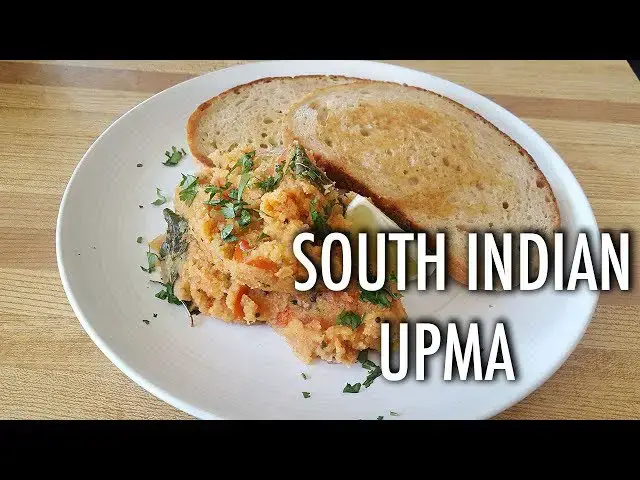 Video thumbnail for South Indian Breakfast Upma | Breakfast Recipe | Cooking with Anadi