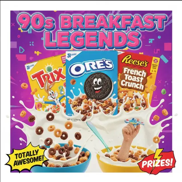 'Video thumbnail for Top 5 90s Breakfast Cereals & Why We Miss Them!'