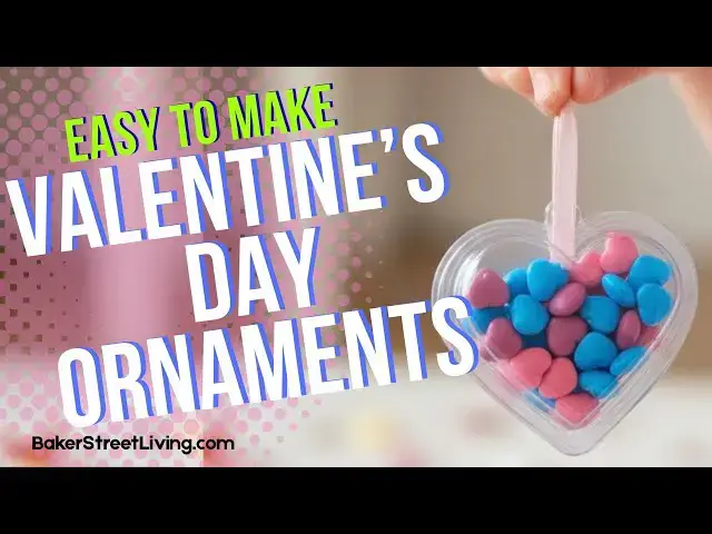 Video thumbnail for DIY Valentine’s Day Ornaments | Easy Candy-Filled Valentine Craft