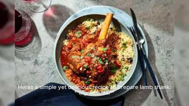 Video thumbnail for Lamb Shank Recipe