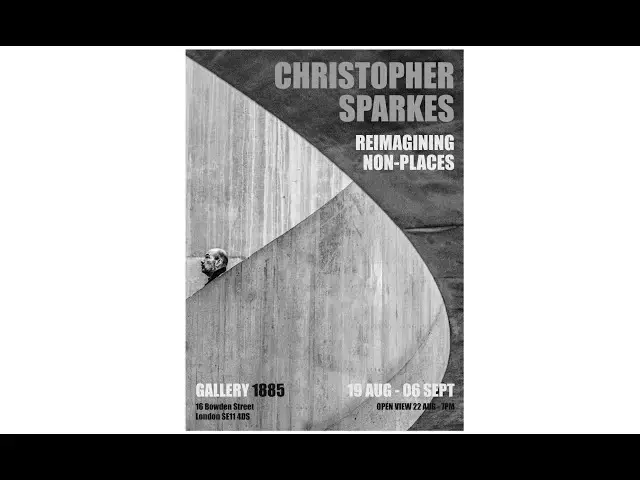 Video thumbnail for Christopher Sparkes ‘Reimagining Non-Places’ - Solo Exhibition Interview
