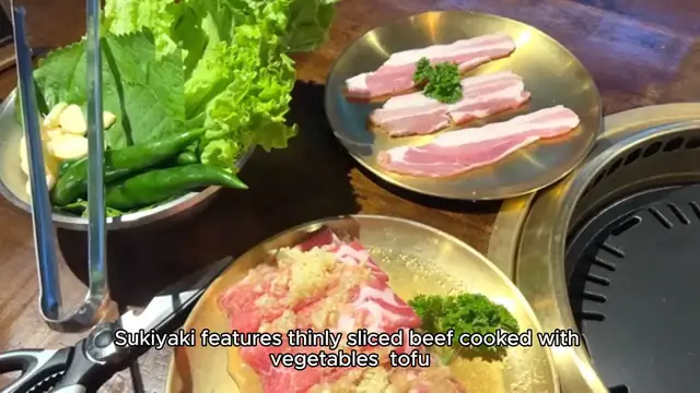 Video thumbnail for sukiyaki recipe