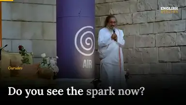 'Video thumbnail for ENGLISH SPEECH | GURUDEV: Overcome Fear Now! (English Subtitles)'