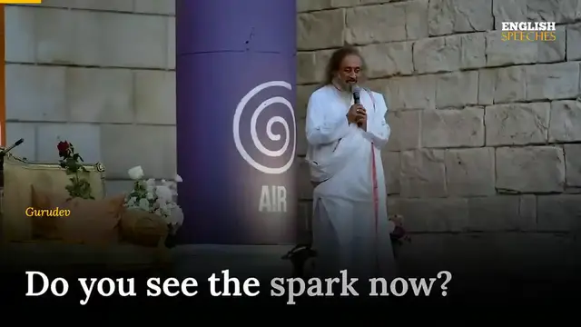 'Video thumbnail for ENGLISH SPEECH | GURUDEV: Overcome Fear Now! (English Subtitles)'