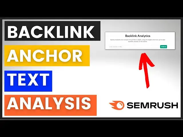 Video thumbnail for How To Do A Backlink Anchor Text Analysis Of A Website?