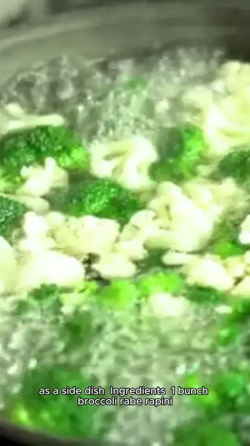 Video thumbnail for broccoli rabe recipe
