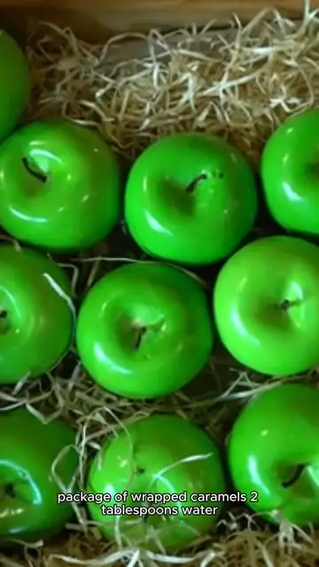 Video thumbnail for caramel apple recipe