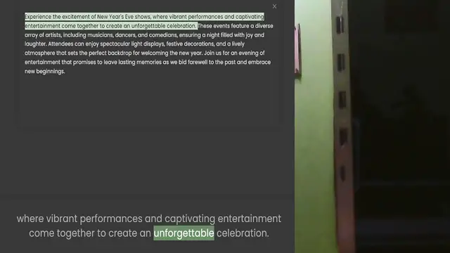 Video thumbnail for entertainment come together to create an unforgettable celebration. These events feature a diverse array of artists, including musicians, dancers, and comedians, ensuring a night filled with joy and laughter. Attendees can enjoy spectacul