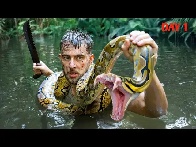 'Video thumbnail for 💀 3 Day Snake Island Survival Challenge | Day 1 – Almost Didn’t Make It!'