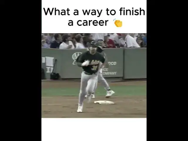'Video thumbnail for Mike Piazza’s final MLB homer 💣'
