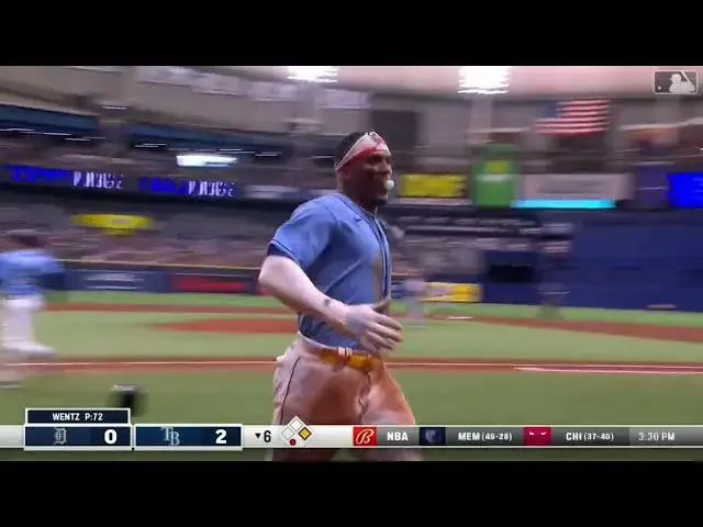 'Video thumbnail for Isaac Paredes KNOCKS a RBI Single, Scoring Wander Franco! | Tampa Bay Rays | 4/2/2023'