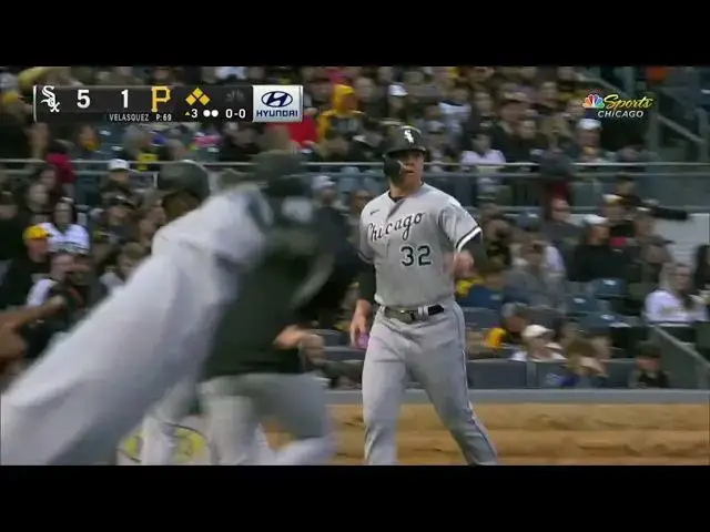 'Video thumbnail for Yasmani Grandal SMACKS a Two-Run Single! | Chicago White Sox | 4/8/2023'