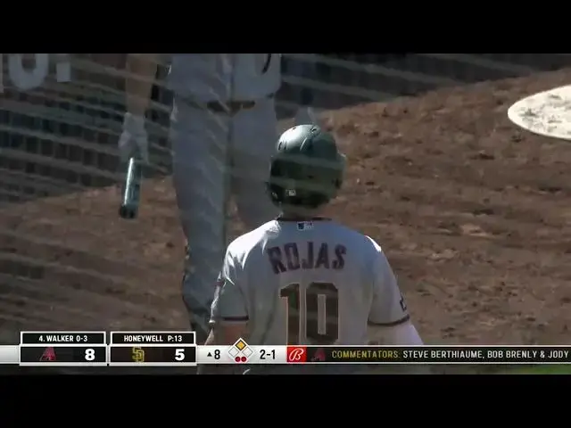 'Video thumbnail for Josh Rojas STEALS Homeplate as Part of a Double Steal! | Arizona Diamondbacks | 4/4/2023'