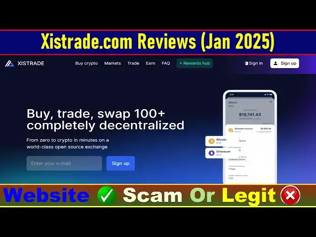 Video thumbnail for Xistrade.com Review (Jan 2025) : Is This Crypto Platform a Scam or Legit?