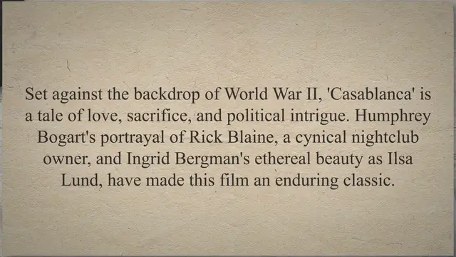 Video thumbnail for The Best Films of the 40s: A Golden Era of Cinema