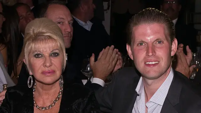 'Video thumbnail for Eric Trump Reveals Tragic Details Of Mom Ivana's Last Moments'