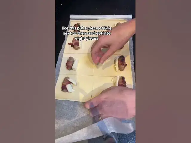 Video thumbnail for Pigs in Blankets and Brie Sausage Rolls