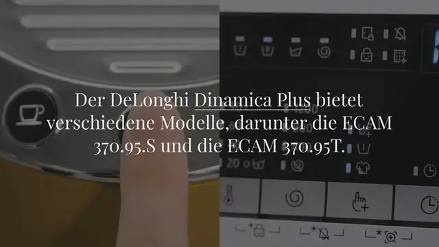 Video thumbnail for DeLonghi Dinamica Plus Test 2024 Kaffeevollautomat