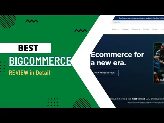Video thumbnail for Bigcommerce Review: Hand on Experience -  Host Your Online Store