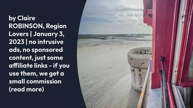 Video thumbnail for Hotel La Croix Blanche (Mont-Saint-Michel): our review