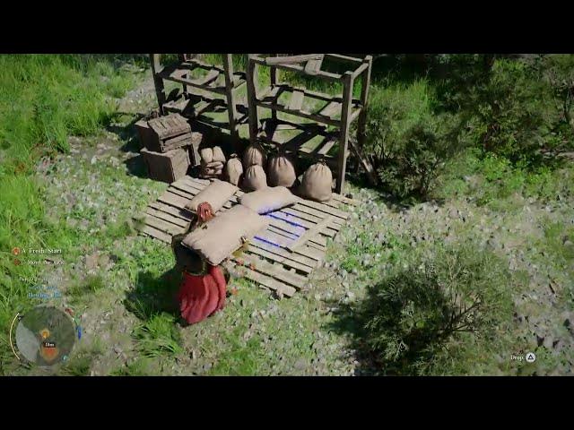 Video thumbnail for Crimson Desert - Chapter 3 A Fresh Start: Drive In Stakes Secure The Tent (Mallet) Move 3/3 Sacks