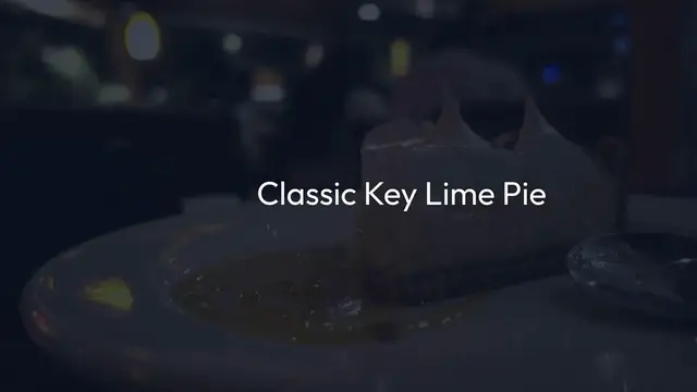 'Video thumbnail for Classic Key Lime Pie with Whipped Cream Topping'