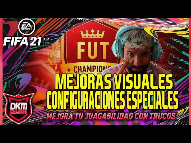 Video thumbnail for 🎮FIFA 21 ULTIMATE TEMA OPCIONES VISUALES DEL JUEGO QUE MEJORAN TU JUGABILIDAD💯👍