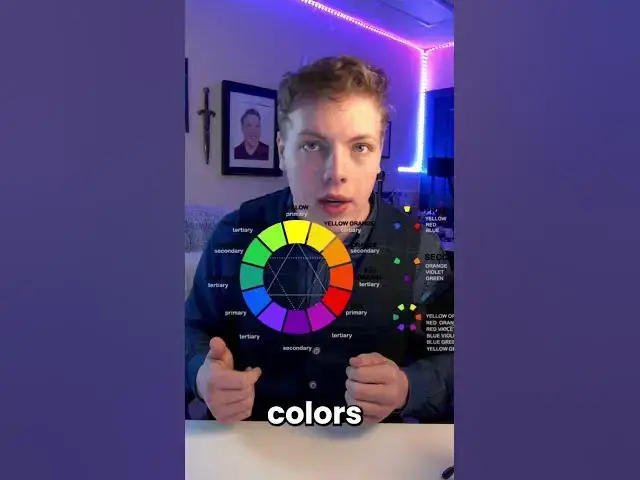 Video thumbnail for Colour Theory #shorts #art