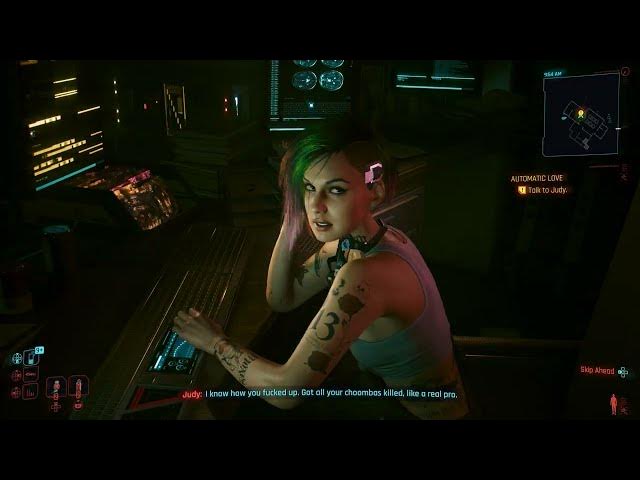 Video thumbnail for Cyberpunk 2077 - Automatic Love: Talk with Judy Alverez, Silverhand and Susie Q | PS5 Pro