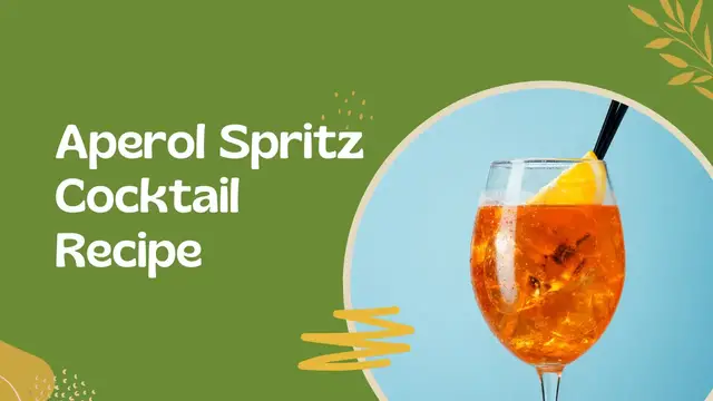 Video thumbnail for Perfect Aperol Spritz Cocktail Recipe