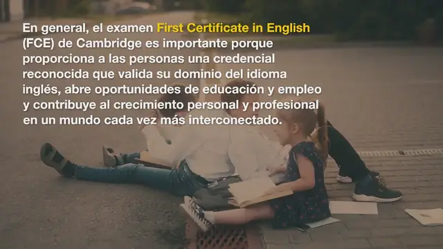 Video thumbnail for Guía para preparar el First – B2 de Cambridge