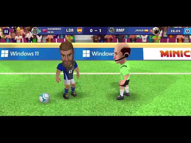 Video thumbnail for Watch me | Gameplay | Mini Football | Mobile | Tournament