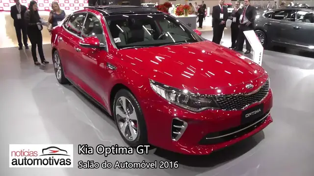 Video thumbnail for Kia Optima GT - Salão do Automóvel 2016 - NoticiasAutomotivas.com.br