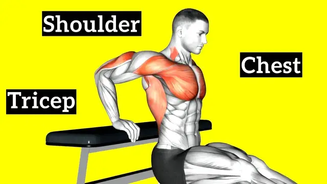 Video thumbnail for Bodyweight Chest, Shoulder and Tricep Workout At Home