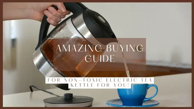 Video thumbnail for Amazing Buying Guide For Non-Toxic Electric Tea Kettle For You! (2023)