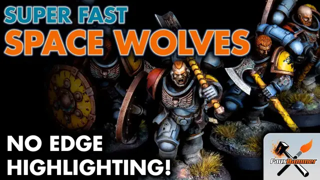 'Video thumbnail for How to Paint: Space Wolves - Quick Easy Army Painting'