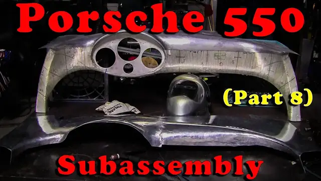 Video thumbnail for Metalshaping: 550 Porsche Dash Subassembly