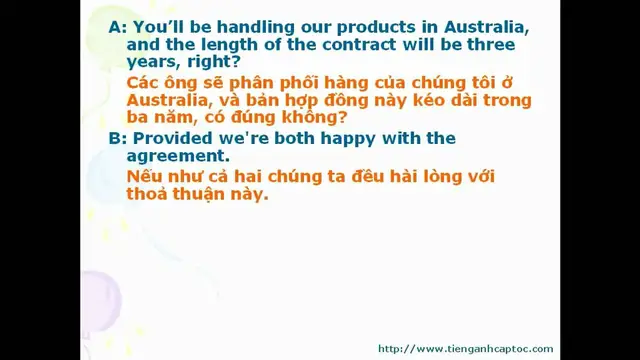 Video thumbnail for English for Business - Unit 13 - Dialogue 012
