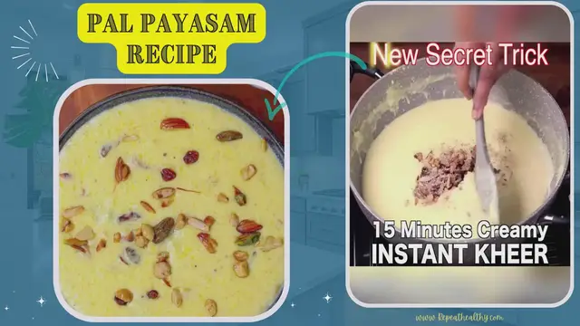Video thumbnail for Pal Payasam Recipe