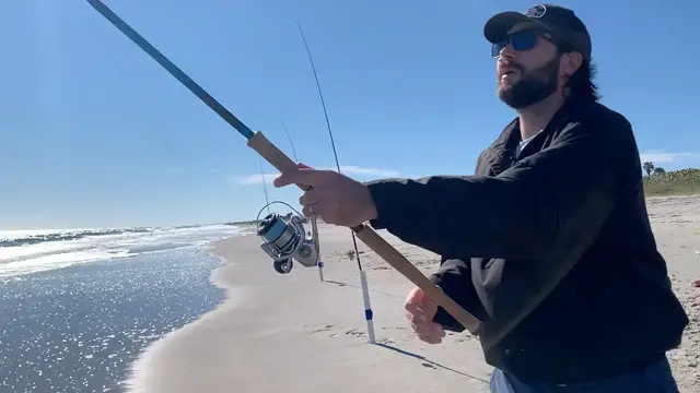 'Video thumbnail for Surf Fishing With Artificial Lures -Top Lures That Will Land You More Fish On The Beach'