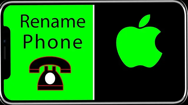 Video thumbnail for How To Rename iPhone XR / X