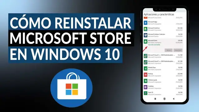 Video thumbnail for Cómo puedo reinstalar la tienda o MICROSOFT STORE en WINDOWS 10 fácilmente