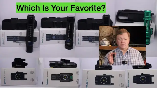 Video thumbnail for Eight Olight Products Compared:  What is Your Favorite?