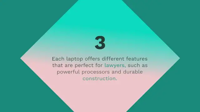 Video thumbnail for How To Choose The Best Laptops For Lawyers