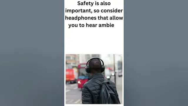 'Video thumbnail for Are Headphones Good for Running #shorts'